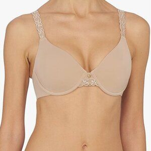 NWT Natori Women Pure Luxe Seamless Underwire Bra, cafe 30G